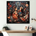 thumbnail image 1 of Designart "Rajasthani Folklore Tales Indian Art I" People Wall Art - Global Coral Indian Art Hallway Wall Art Decor, 1 of 6