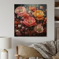 thumbnail image 1 of Designart "Ranunculus Rhapsody composition" Floral Print on Natural Pine Wood, 1 of 5