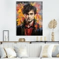 thumbnail image 1 of Designart "Raspberry Radcliffe In Portrait" Pop Art Wall Art Prints, 1 of 7
