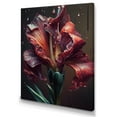 thumbnail image 1 of Designart Red Gladiolus Flowers II Canvas Wall Art, 1 of 5