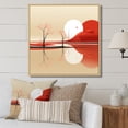 thumbnail image 1 of Designart "Red Tuareg Camping in Desert II" Food & Beverage Framed Wall Art - Red Fruits Bedroom Framed Canvas Wall Art, 1 of 6