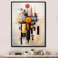 thumbnail image 1 of Designart "Reduced Red Suprematism II" Abstract Floater Framed Wall Art Living Room, 1 of 7
