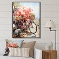 thumbnail image 1 of Designart "Reef Voyage Bike" Bicycle Floater Framed Wall Art Prints, 1 of 5