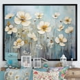 thumbnail image 1 of Designart "Refined Beige Buttercup Field II" Buttercups Floater Framed Wall Decor, 1 of 5