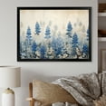 thumbnail image 1 of Designart "Refined Blue And Beige Bonnets Field" Blue Bonnets Picture Framed Wall Decor, 1 of 5
