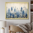 thumbnail image 1 of Designart "Refined Blue And Beige Bonnets Field" Blue Bonnets Picture Framed Wall Decor, 1 of 5