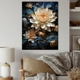 thumbnail image 1 of Designart "Reflecting Opulent Lotus" Lotus Canvas Prints, 1 of 7