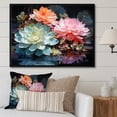 thumbnail image 1 of Designart "Reflecting on Succulent Beauty" Floral Floater Framed Wall Decor, 1 of 7
