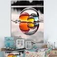 thumbnail image 1 of Designart "Reflection This Rainbow Grayscale wall art" Abstract Canvas Print, 1 of 5