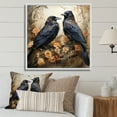 thumbnail image 1 of Designart "Regency of the Golden Crow I" Landscapes Floater Framed Canvas Print, 1 of 7