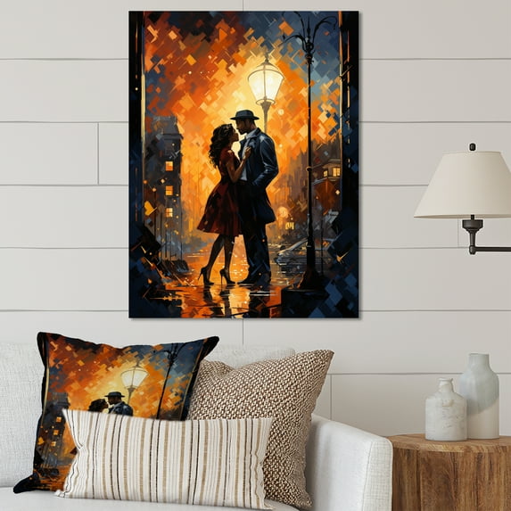 Designart "Renaissance of Harlem Jazz VII" African American Metal Art Print