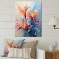 thumbnail image 1 of Designart "Representing the Birds of Paradise I" Floral & Botanical Metal Art Print, 1 of 1