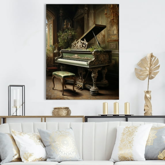 Designart "Resonance Of The Piano Renaissance" Music Wall Decor