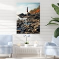 thumbnail image 1 of Designart "Retreat at the Harbor Port II" Nautical & Beach Canvas Wall Art, 1 of 5