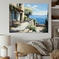 thumbnail image 1 of Designart "Retreat in Cannes French Riviera Serenity I" Nautical & Beach Canvas Art Print, 1 of 5