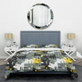thumbnail image 1 of Designart 'Retro Abstract Design I' Mid-Century Modern Duvet Cover Set, 1 of 4