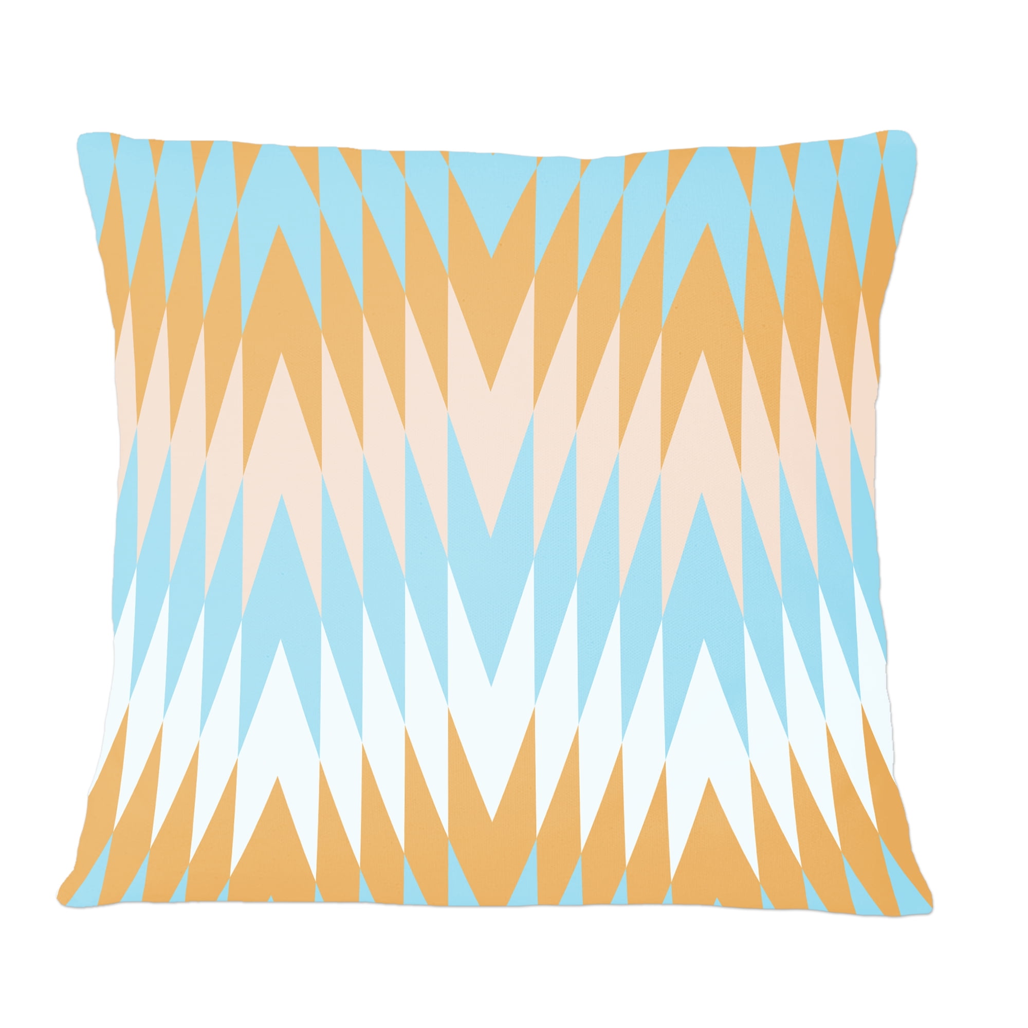 Designart Retro Abstract Design VI' Mid-Century Modern Throw Pillow - 12x20