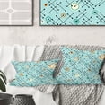 thumbnail image 1 of Designart Retro Abstract Design XIV' Mid-Century Modern Throw Pillow - 18x18, 1 of 2