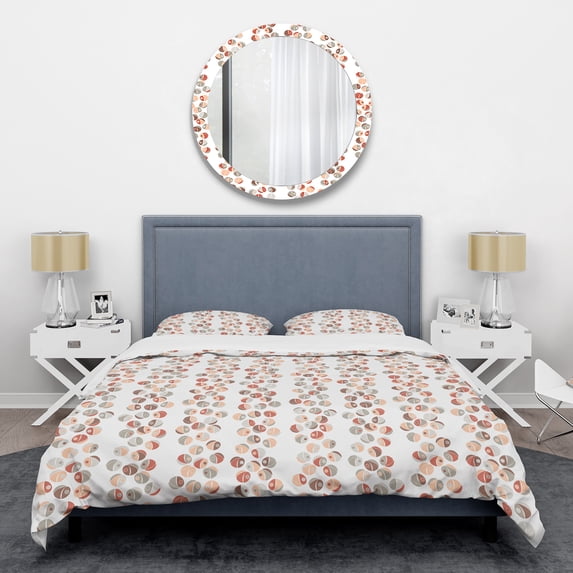 Designart 'Retro Abstract Design XIX' Mid-Century Modern Duvet Cover Set