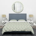 thumbnail image 1 of Designart 'Retro Abstract Drops VII' Mid-Century Modern Duvet Cover Set, 1 of 4