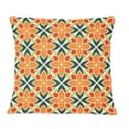 thumbnail image 1 of Designart Retro Floral Pattern IV' Mid-Century Modern Throw Pillow - 12x20, 1 of 2