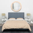 thumbnail image 1 of Designart 'Retro Floral Pattern V' Mid-Century Modern Duvet Cover Set, 1 of 4