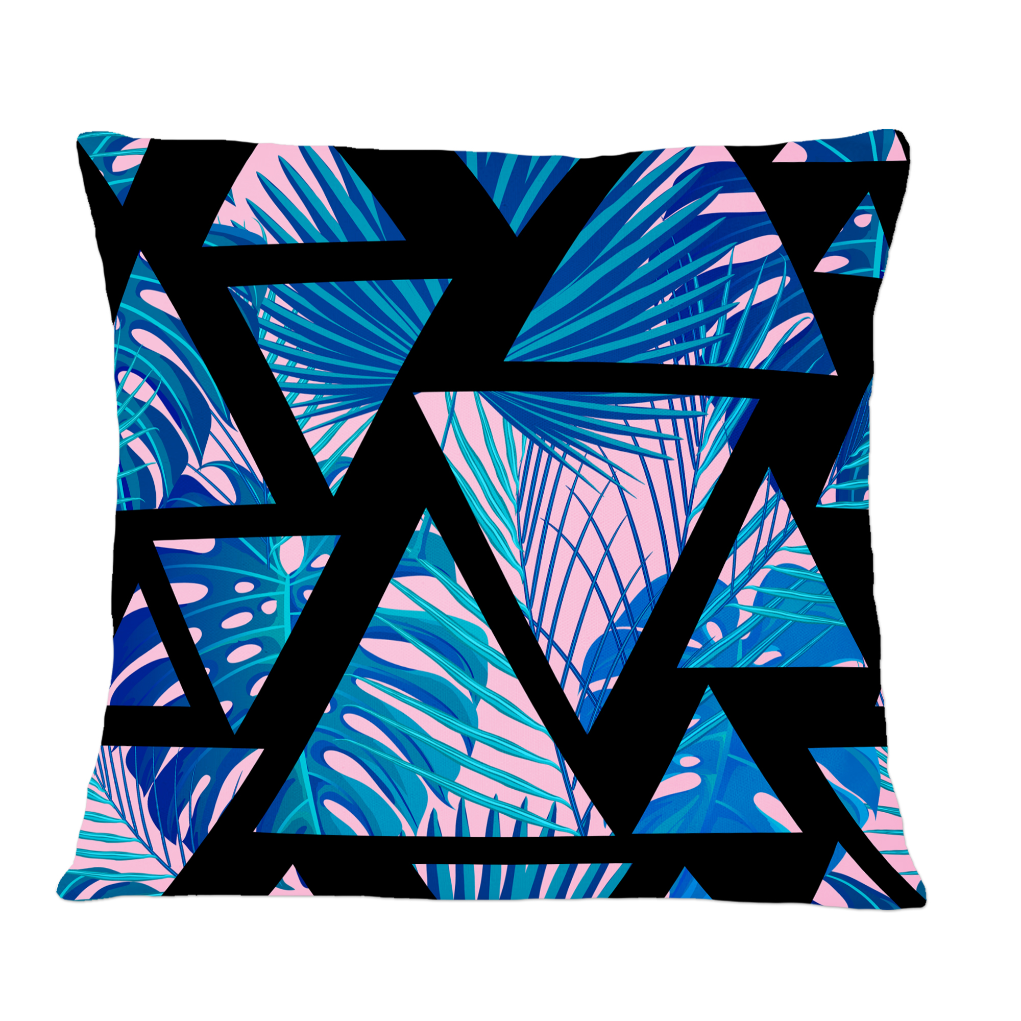 Designart Retro Floral Pattern XIV' Mid-Century Modern Throw Pillow - 12x20