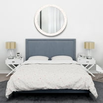 Designart 'Retro Geometric Grid II' Mid-Century Modern Duvet Cover Set