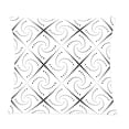 thumbnail image 1 of Designart Retro Geometrical Abstract Minimal Pattern III' Mid-Century Modern Throw Pillow - 12x20, 1 of 2