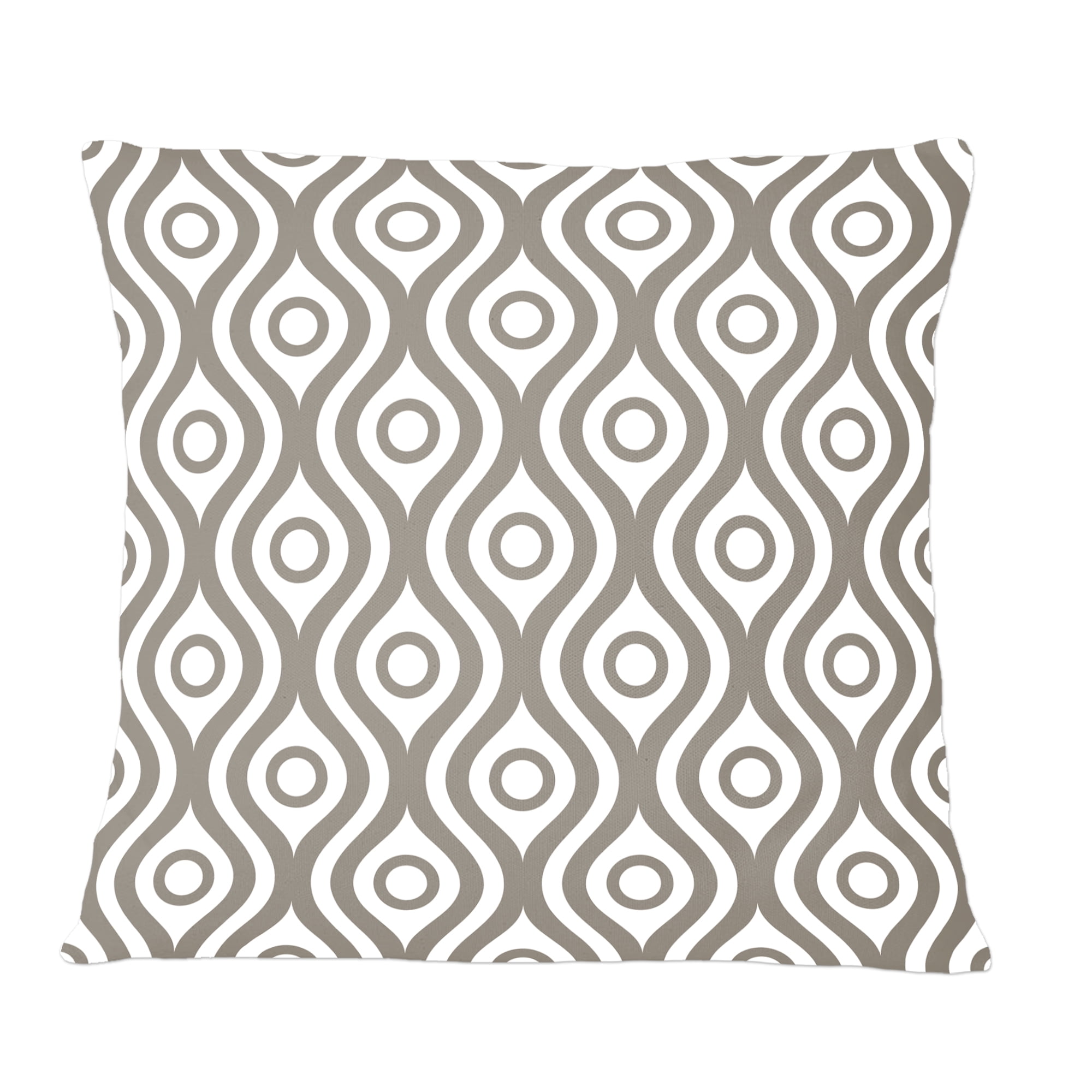Designart Retro Geometrical Abstract Minimal Pattern XIV' Mid-Century Modern Throw Pillow - 12x20