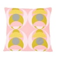 thumbnail image 1 of Designart Retro Pastel Circular Pattern IV' Mid-Century Modern Throw Pillow - 12x20, 1 of 2