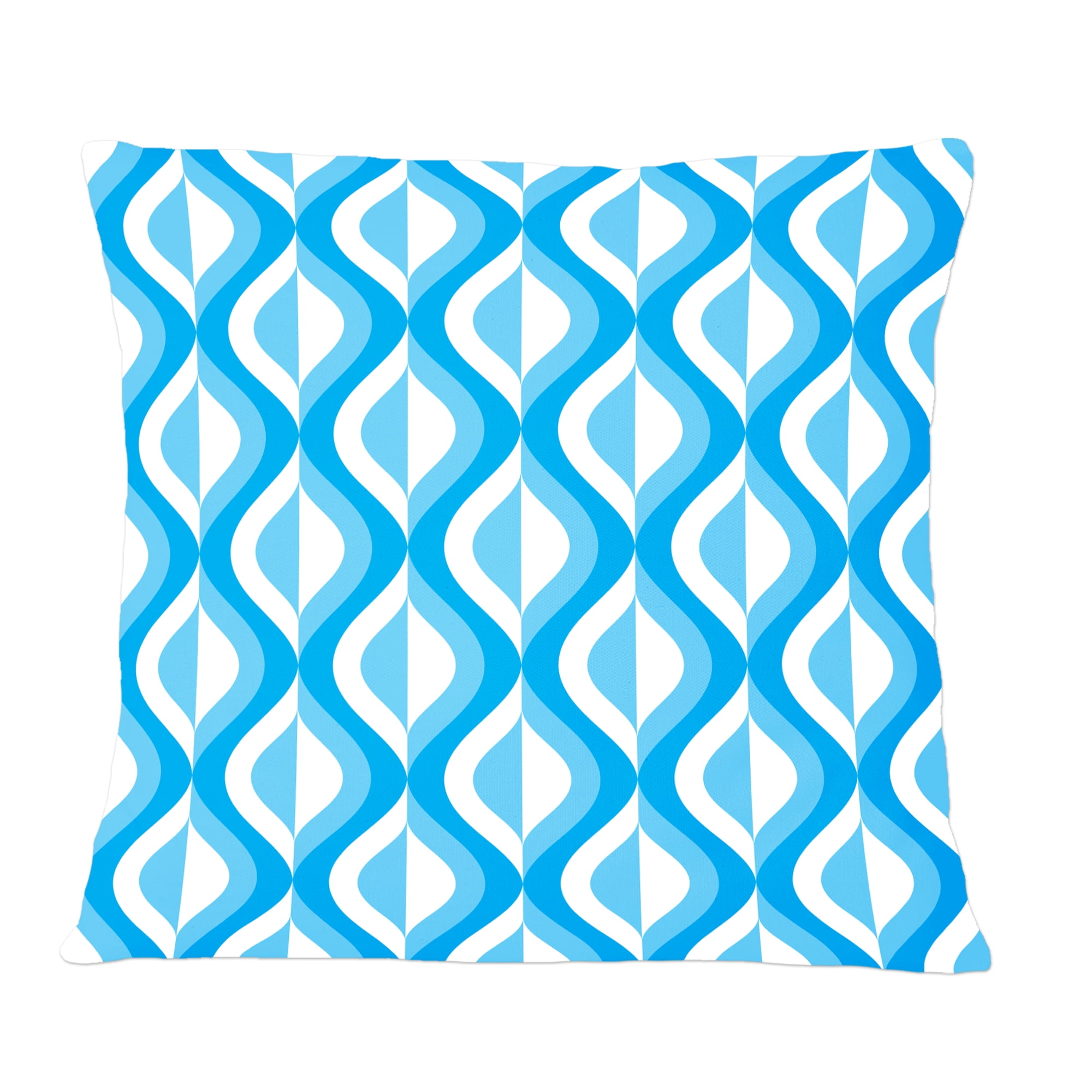 Designart Retro Pattern Abstract Design VI' Mid-Century Modern Throw Pillow - 12x20
