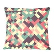 thumbnail image 1 of Designart Retro Square Design IV' Mid-Century Modern Throw Pillow - 12x20, 1 of 2