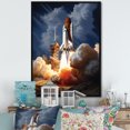 thumbnail image 1 of Designart "Revelation of the Rocketship II" Rocketship Floater Framed Wall Decor, 1 of 7