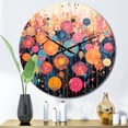 thumbnail image 1 of Designart "Rhapsodic Vinyl Record III" Music Oversized Wall Clock, 1 of 5
