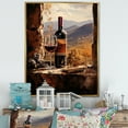 thumbnail image 1 of Designart "Rioja Rhapsody" Wine Floater Framed Canvas Prints, 1 of 5