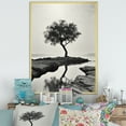thumbnail image 1 of Designart "Riverside Retreat" Aquariums Picture Framed Canvas Wall Art, 1 of 1