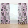 thumbnail image 1 of Designart 'Rock Woman Super Star Street Dance' Modern Curtain Panel, 1 of 4