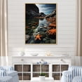 thumbnail image 1 of Designart "Rocky Coast by the Coast" Nautical & Beach Floater Framed Canvas Print, 1 of 7