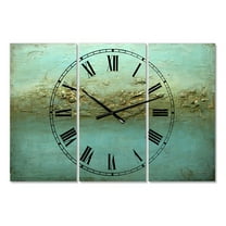 Designart 'Rocky Shoals' Oversized Modern Wall Clock