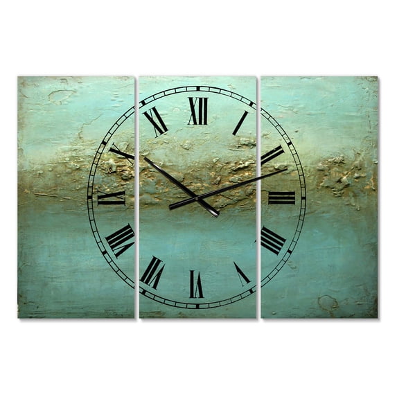 Designart 'Rocky Shoals' Oversized Modern Wall Clock