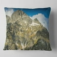 thumbnail image 1 of Designart Rocky Summit in Tatra Mountains - Contemporary Landscape Printed Throw Pillow - 18x18, 1 of 4