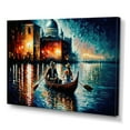 thumbnail image 1 of Designart Romantic Evening On A Small Boat II Canvas Wall Art, 1 of 5