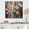 thumbnail image 1 of Designart "Roses in Bloom in Pink" Floral Rose Metal Wall Art Prints, 1 of 5