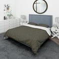 thumbnail image 1 of Designart 'Rounded line labyrinth' Vintage Duvet Cover Set, 1 of 1