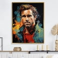 thumbnail image 1 of Designart "Ruby Reynolds In Portrait" Pop Art Floater Framed Canvas Art Print, 1 of 5