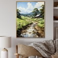 thumbnail image 1 of Designart "Rural Ecstasy" Farm Floater Framed Canvas Prints, 1 of 5