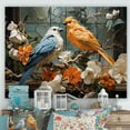 thumbnail image 1 of Designart "Rustic Birds Of Paradise Still Life" Birds Of Paradise Canvas Wall Art, 1 of 7