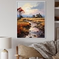thumbnail image 1 of Designart "Rustic Farmhouse Getaway II" Countryside Floater Framed Wall Art Prints, 1 of 5