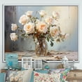 thumbnail image 1 of Designart "Rustic Rose Still Life" Roses Floater Framed Wall Art Prints, 1 of 5